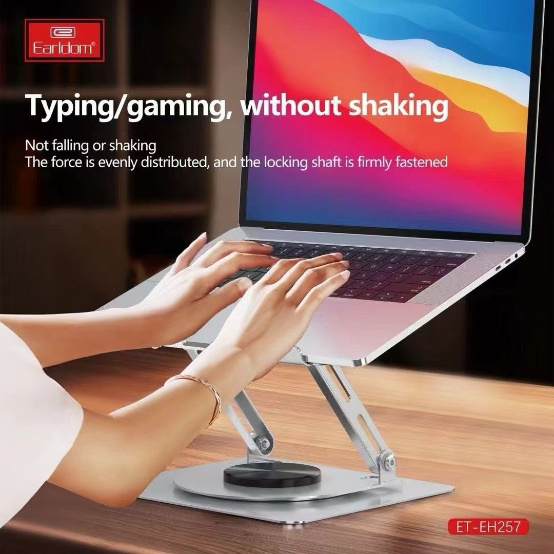 Earldom 360° Rotating Laptop Stand for Up to 17" Laptops – ET-EH2571 - Image 5