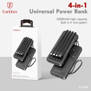 EARLDOM 4-IN-1 POWER BANK 10000mah ET-PB69