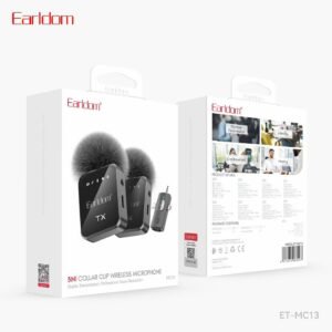 EARLDOM COLLAR CLIP WIRELESS MICROPHONE ET-MC13