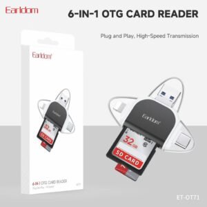 EARLDOM 6-IN-1 OTG CARD READER ET-OT71