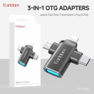 EARLDOM 3-IN-1 OTG CARD READER ET-OT80